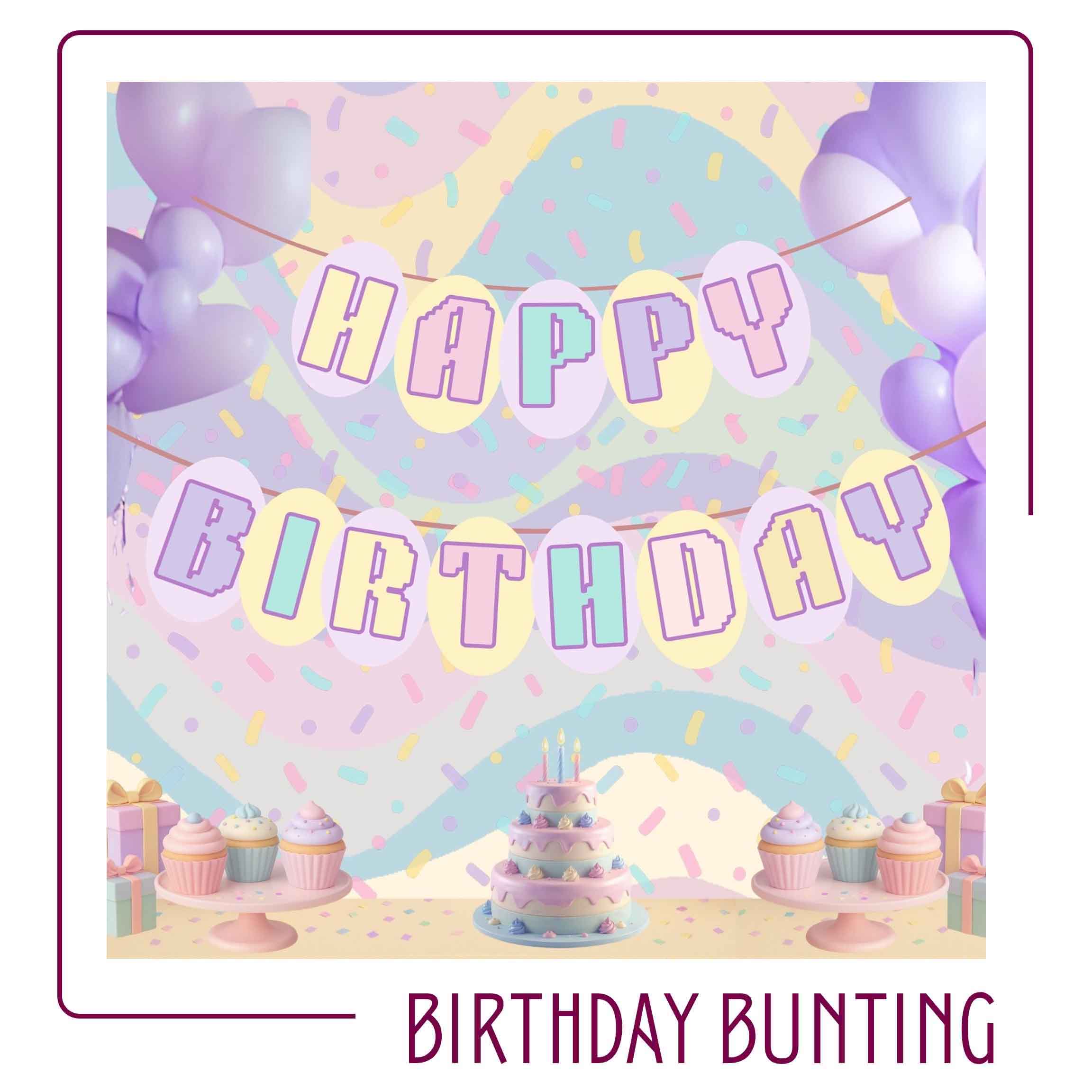 Birthday Bunting
